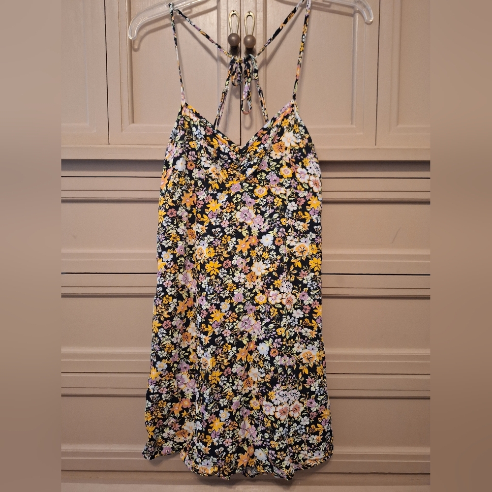 wild fable Floral Spaghetti Strap Dress Size Xs